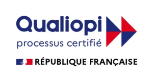 Logo de certification Qualiopi, processus certifié