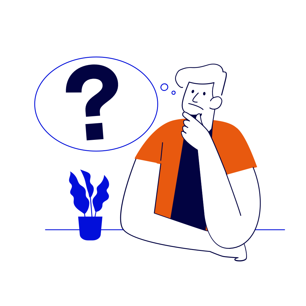 Un personnage se questionne.